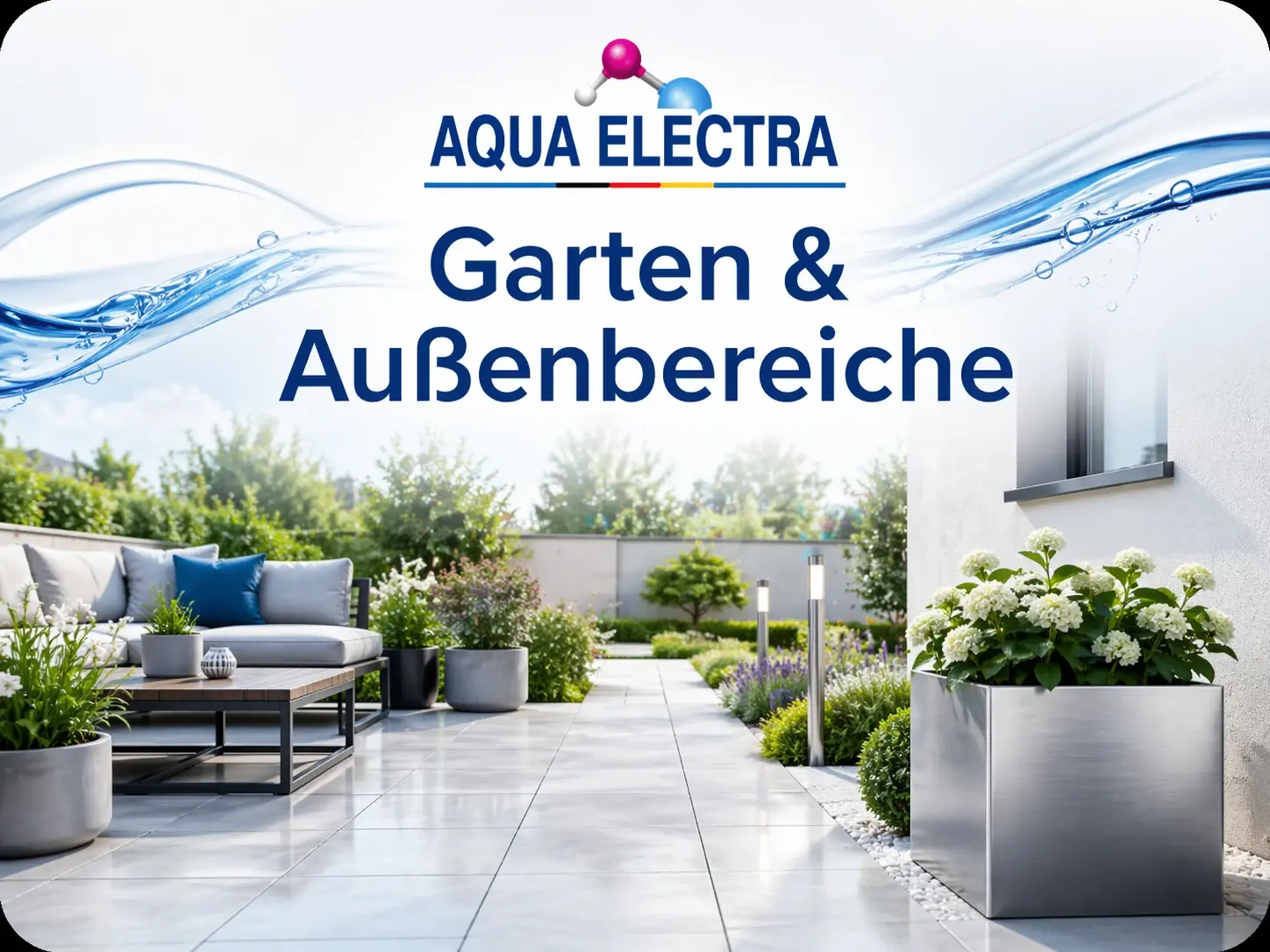 AQUA ELECTRA für Camping Wasser und mobile Anwendungen