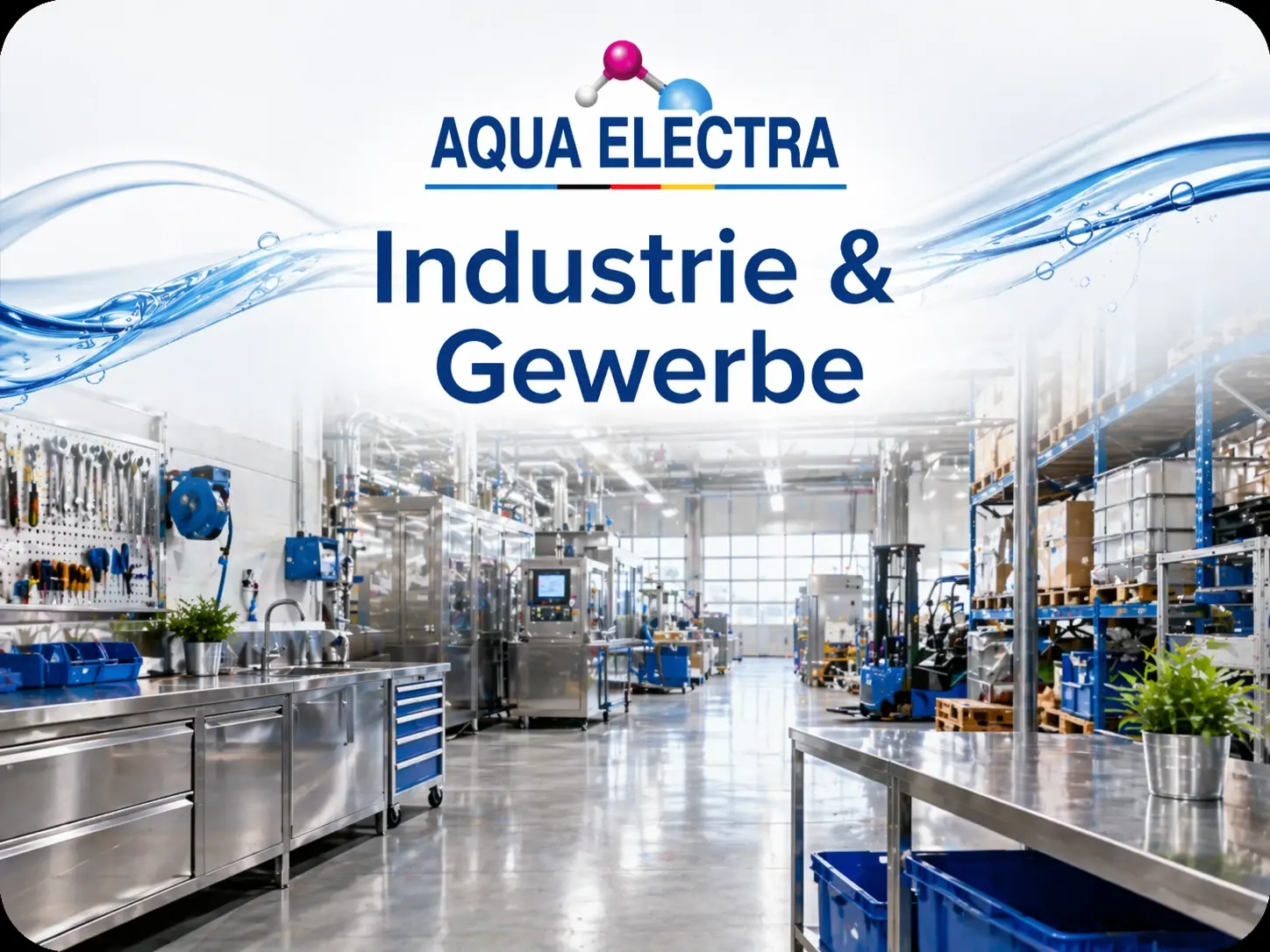 AQUA ELECTRA Anwendungsbereiche für Haushalt Gewerbe Tiere Camping und Wasser