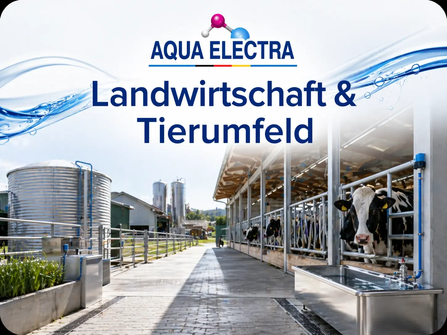 AQUA ELECTRA für Landwirtschaft und Tierumfeld