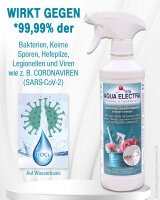 AQUA ELECTRA Hygiene & Desinfektion 500 ml Wirkt gegen 99,99%